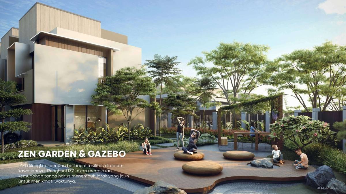 Zen Garden & Gazebo IZZI BSD City